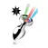 Light Up Small Plug - Metal Intimate Accessory with LED Lighting