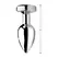 Light Up Small Plug - Metal Intimate Accessory with LED Lighting