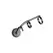 Thorn Double Finger Pinwheel Sensory Stimulation Tool - Silver, Compact