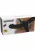 INFERNO Double Vibrating Strap-On Silicone 14cm Remote-Controlled Black
