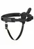 INFERNO Double Vibrating Strap-On Silicone 14cm Remote-Controlled Black
