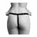Supreme Pleasure Vibrating Double Model with Adjustable Harness Black