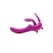 Regal Rider Triple Vibrating Silicone Intimate System - Strapless, Black