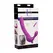 Royal Rider Vibrating Silicone Strapless Intimate System Black