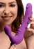 Royal Rider Vibrating Silicone Strapless Intimate System Black