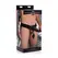 XR Brands Pumper Inflatable Hollow Strap-On System Silicone Black