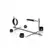 XR Brands Imprisoned Metal Restraint System with Adjustable Attachment Black