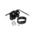 XR Brands Imprisoned Metal Restraint System with Adjustable Attachment Black