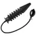 Master Series Accordion Inflatable Plug XL - Adjustable Size Black