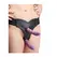 Crave Double Penetration Imitation Leather Harness, Adjustable, Black