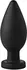 Master Series Colossus XXL Silicone Plug with Suction Base Black