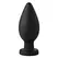 Master Series Colossus XXL Silicone Plug with Suction Base Black