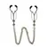 Bauhaus Precision Adjustable Clamp Set with Soft TPR Tips and Chain