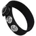 Perfect Fit Silicone 3 Snap Adjustable Ring - Black, Universal Size