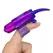 PowerBullet Tingling Tongue Purple - Compact Finger Massager, Waterproof