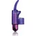 PowerBullet Tingling Tongue Purple - Compact Finger Massager, Waterproof