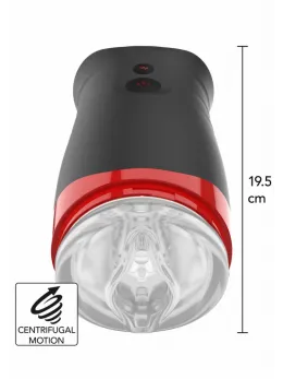 HIDDEN DESIRE Fusion X Quantum Cyclone Intimate Machine 2000 RPM Black