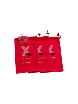 Perfect Fit Ultra Soft Gear Bag Set - 3-Piece Cotton Storage Pouches