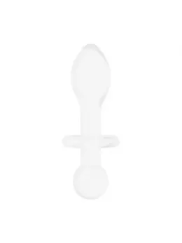 Glas Rocker Borosilicate Glass Intimate Plug - Ergonomic Shape, Clear