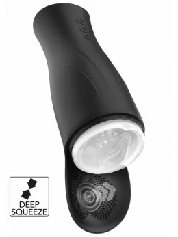 Deep Squeeze Nutbuster Triple Intimate Machine, 5 Vibration Modes, Black