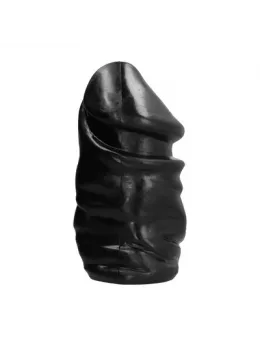 All Black Model 13 Intimate Silicone Toy 33 cm - Smooth Shaft, Black