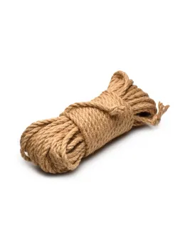 Tied Up Jute Bondage Rope 15.2m - Natural Fiber, Twisted, Coreless