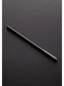Shots Dipstick Ribbed Stainless Steel Intimate Sound 0.3/0.8 cm