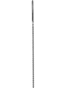 Mystim Stainless Steel Ribbed Medical Sound 6 mm - Precision Urethral Trainer