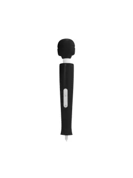 Shots Rechargeable Massage Wand 10-Speed Flexible Head Black