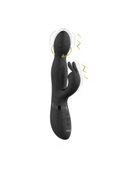 Niva Rotating Intimate Machine Black - 360° Multi-Motor Silicone Device