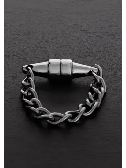 Shots Mini Magnetic Pincher - Discreet Intimate Chain Clamp, Silver
