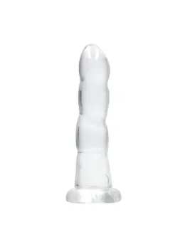 RealRock Crystal Clear Intimate Model 17 cm with Suction Cup Base