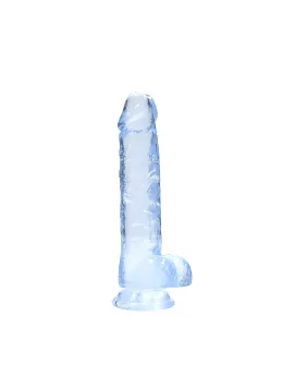 REALROCK Crystal Clear Intimate System with Suction Cup 21 cm Transparent