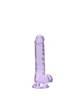 REALROCK Crystal Clear 7in Anatomical Model with Suction Cup Transparent