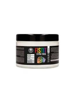 Fist It Extra Thick Rainbow Water-Based Lubricant 500ml, Colourless