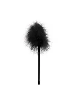 OUCH! Feather Tickler 27 cm - Soft Sensation Accessory, Black
