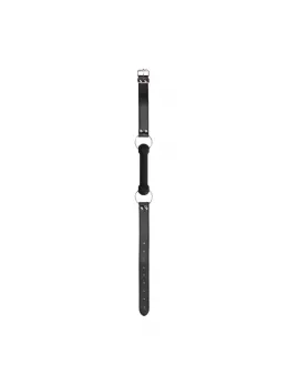 OUCH! Silicone Adjustable Bit Gag - Black, Classic Design