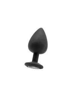 Sinner Gear Silicone Intimate Plug Extra Large with Decorative Gem