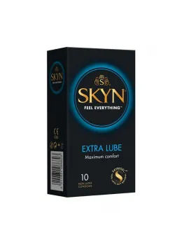 Extra Lubricated презервативи без латекс с повече лубрикант, 10 бр.