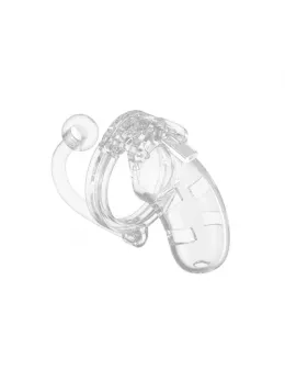 ManCage Model 10 Polycarbonate Chastity System with Plug 3.5
