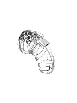 ManCage Model 02 клетка за пенис от поликарбонат, черна, 9 см
