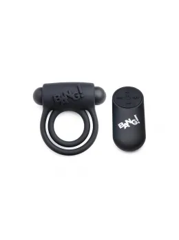 BANG Vibrating Silicone Ring with Remote Control - 28 Modes, Waterproof