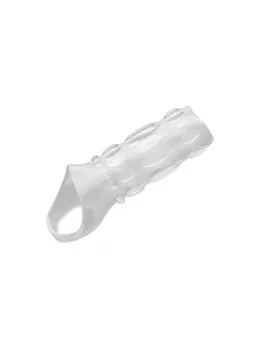 XR Brands Master Series Clear Enhancement Sleeve TPR 11.4cm