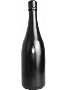 All Black Model 34,5 cm Black Silicone Intimate Machine Champagne Shape