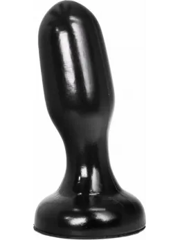All Black Plug Model 19.5 cm - Smooth Textured Anal Accessory