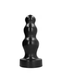 All Black Model 15 Intimate Silicone Plug 38 cm - Large Anatomical Design