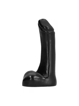 All Black AB72 Compact Intimate Accessory 9 cm Black Silicone