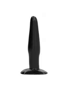 All Black AB68 Compact Intimate Plug 12 cm Space Shuttle Shape