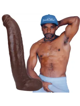 Doc Johnson Brickzilla ULTRASKYN Anatomical Model 33cm Chocolate