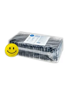 EXS Smiley Face Regular 54mm Condoms 100-Pack - Thin & Durable Latex